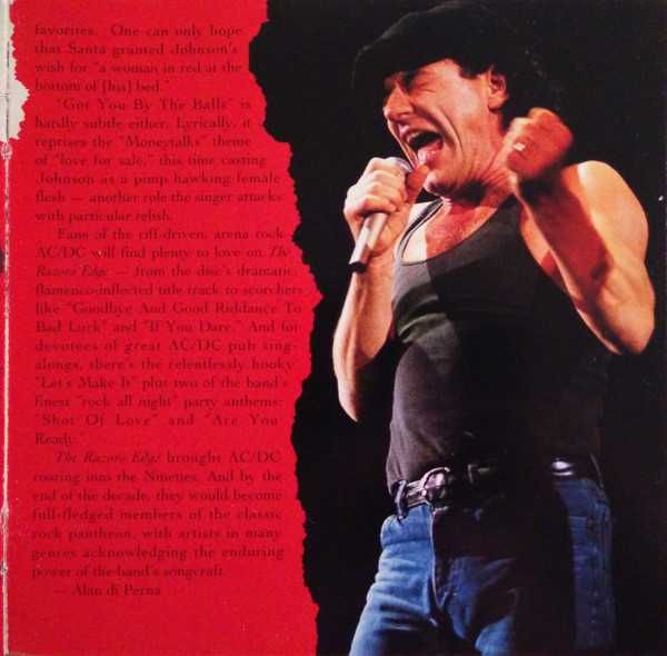 CD AC/DC - The Razors Edge 1990