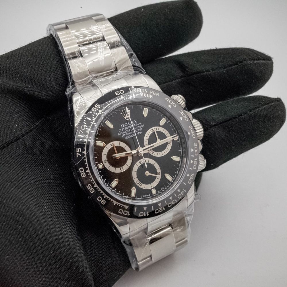 Часовник Rolex Cosmograph Daytona Ceramic Black Dial Stainless Steel