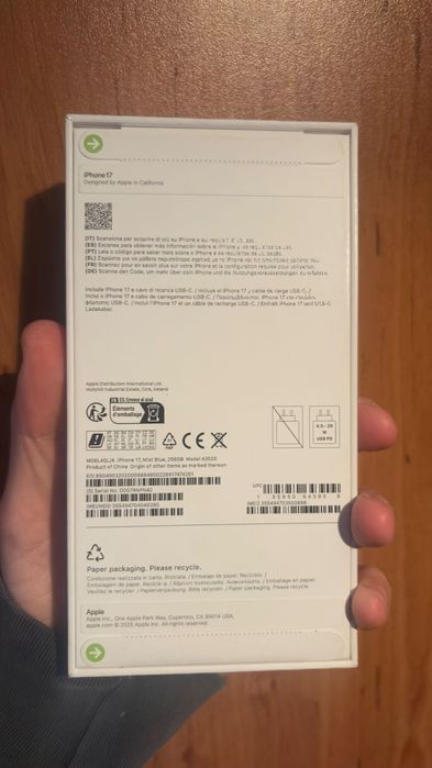 Iphone 17 - 256 gb