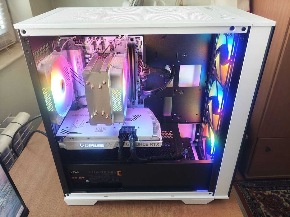 Геймърски компютър, Ryzen 7500F, Rtx 3070, 32gb DDR5, 1tb Nvme