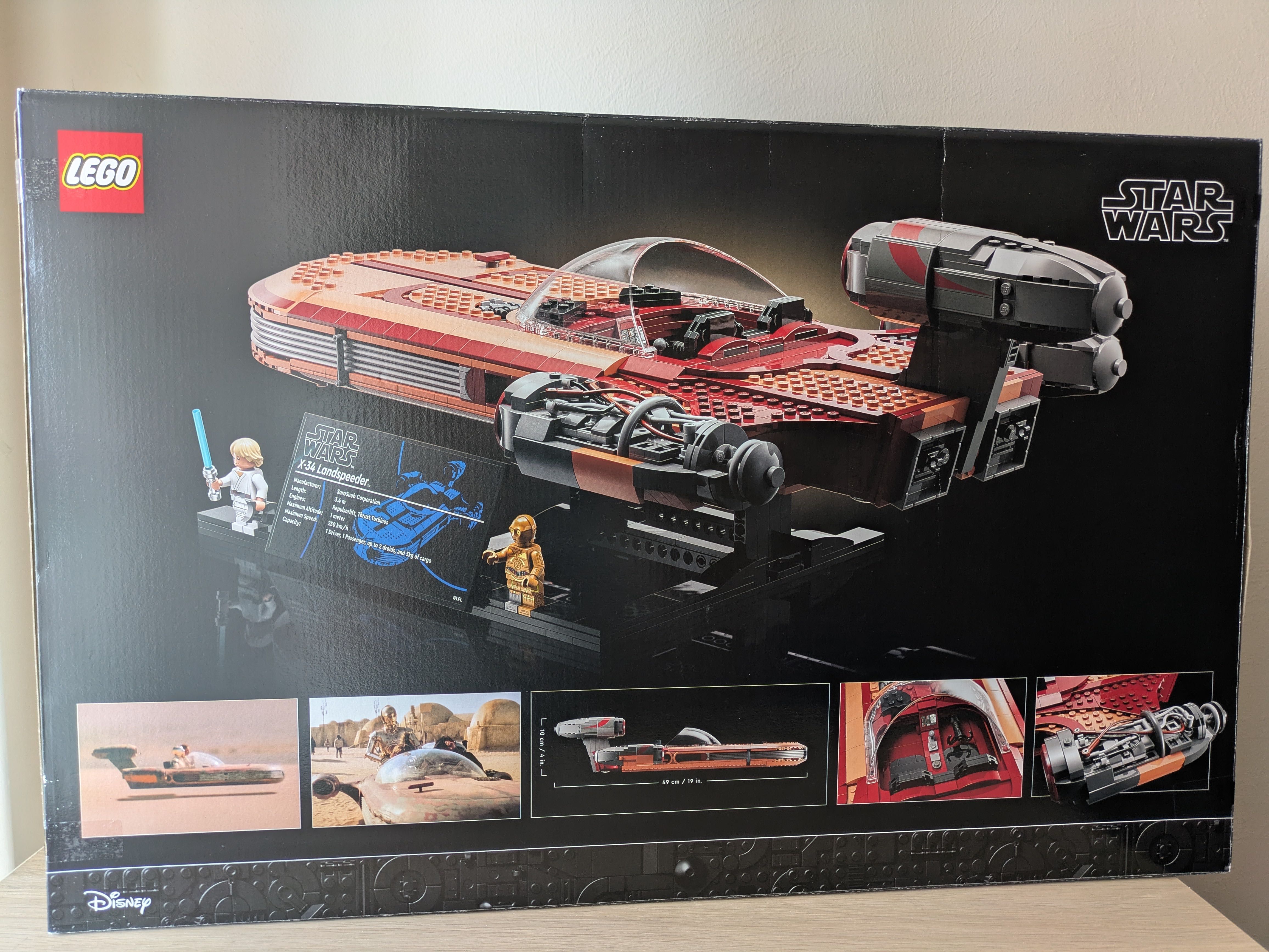 Lego StarWas UCS 75341 Luke Skywalker's Landspeeder (НОВО)