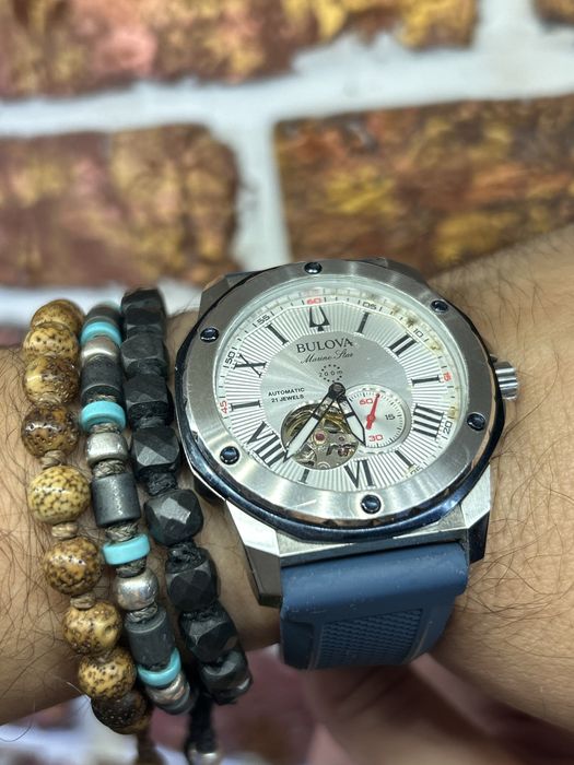 BULOVA MARINE STAR AUTOMATIC 98A282 Ceas bărbătesc automatic