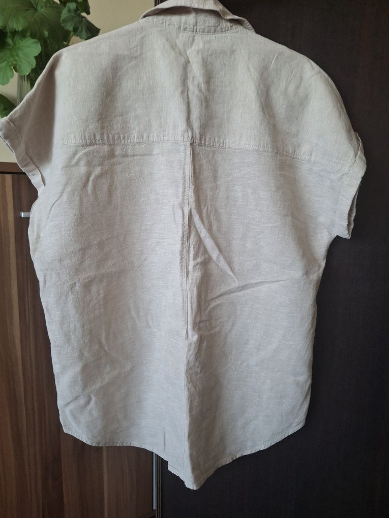 Дамска риза с къс ръкав H&M
