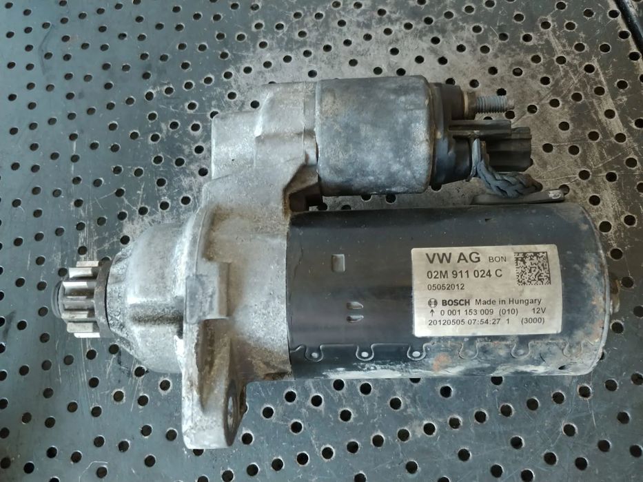 electromotor 2.0 tdi cff vw passat  b7 tiguan golf 6 skoda superb seat altea  0001153009  02m911024c