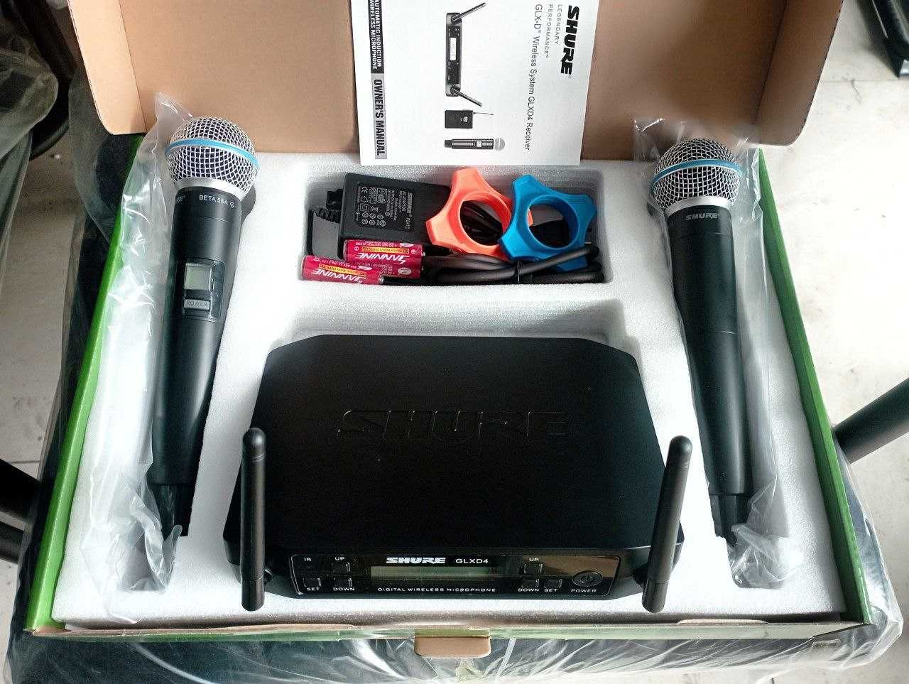 Professional Shure GLXD4 BETA58A distansion mikrofon
