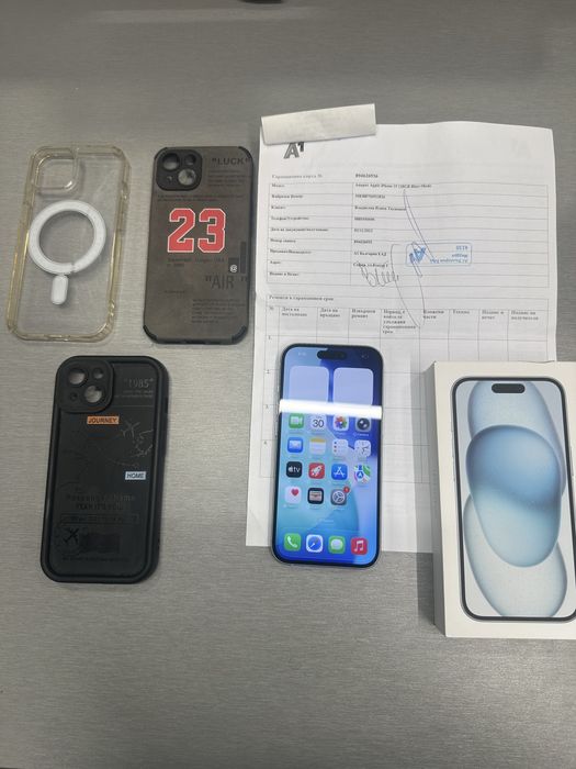 Iphone 15 128gb с гаранция