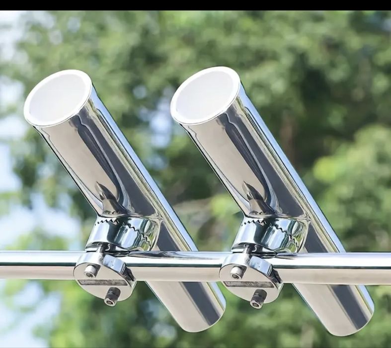 Иноксови стойки за въдици от лодка