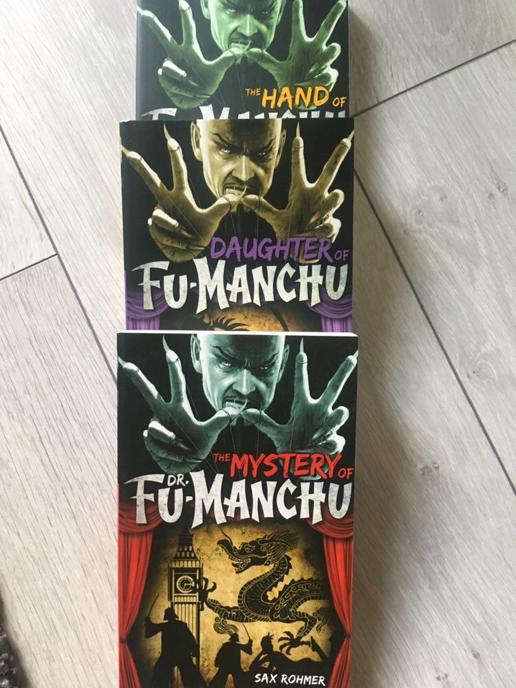Книги Dr. Fu-Manchu 3 (три) броя поредица