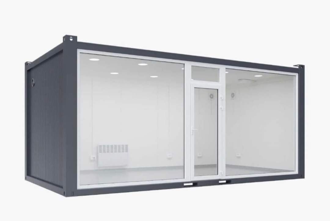 vand container modular tip birou tip vitrina