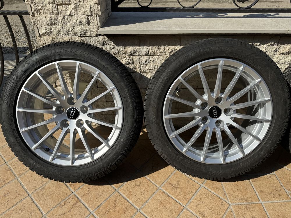 Jante originale 17” Audi A5 A6 A4 225/50/17 iarna