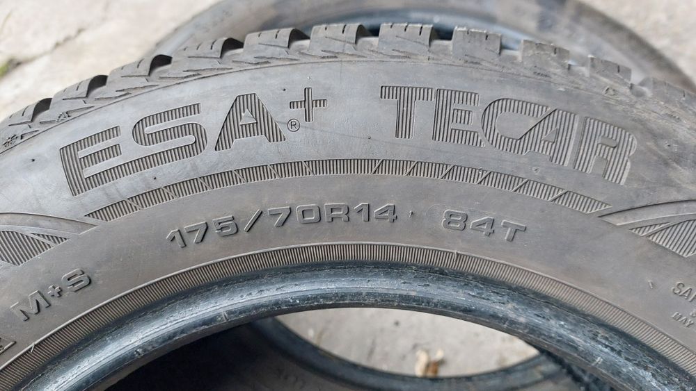Зимни гуми 175/70/14 Esa Tecar 2 броя