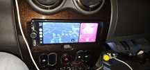 1 din Навигация с безжичен андроид ауто и apple carplay