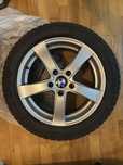 Jante BMW 17” cu Anvelope Iarna Goodyear+TPMS Senzori presiune