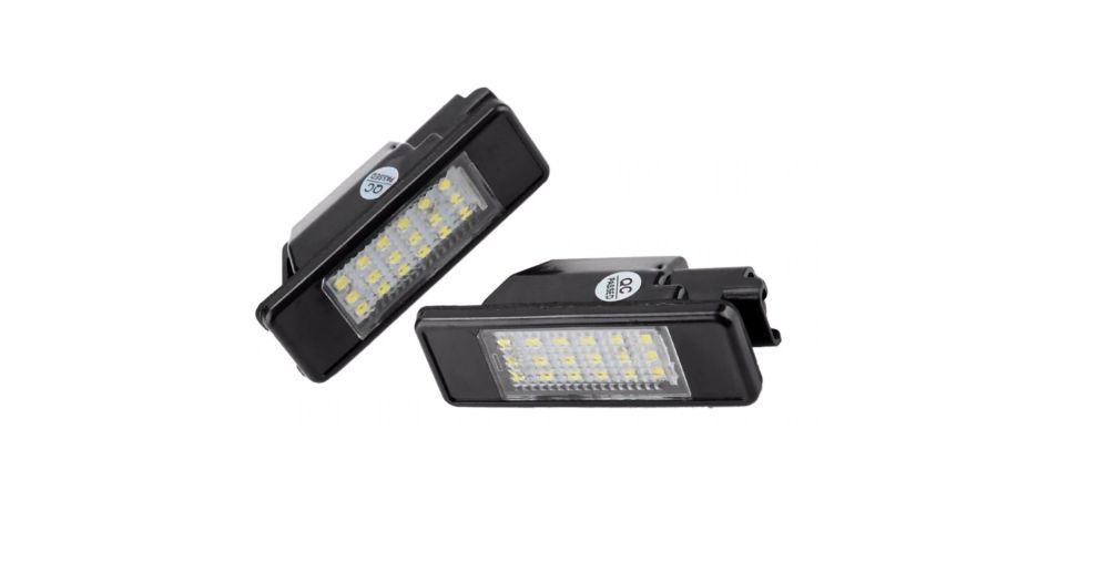 Lampi Iluminare numar nr LED Peugeot 207 307 407 Citroen C2 C3 C4 C5 C