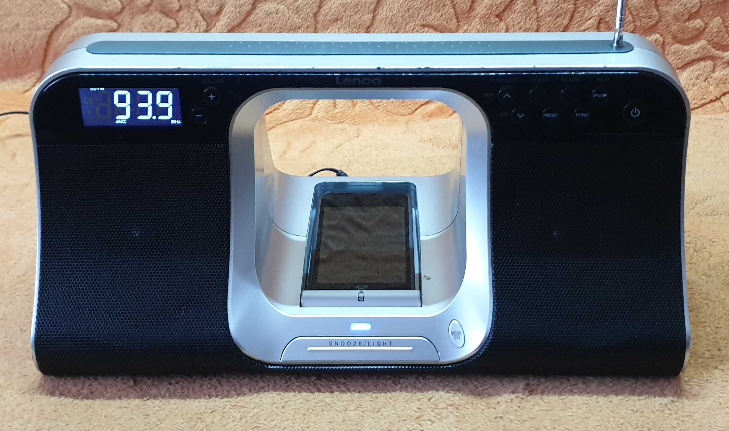 Lenco IPD-5100, dock ipod, radio, ceas. stationar sau portabil.