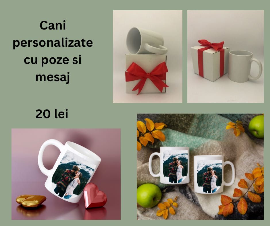 Cadouri personalizate la cele mai bune prețuri