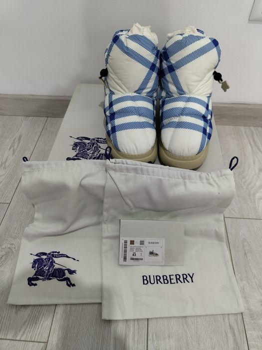 Ghete barbati Burberry