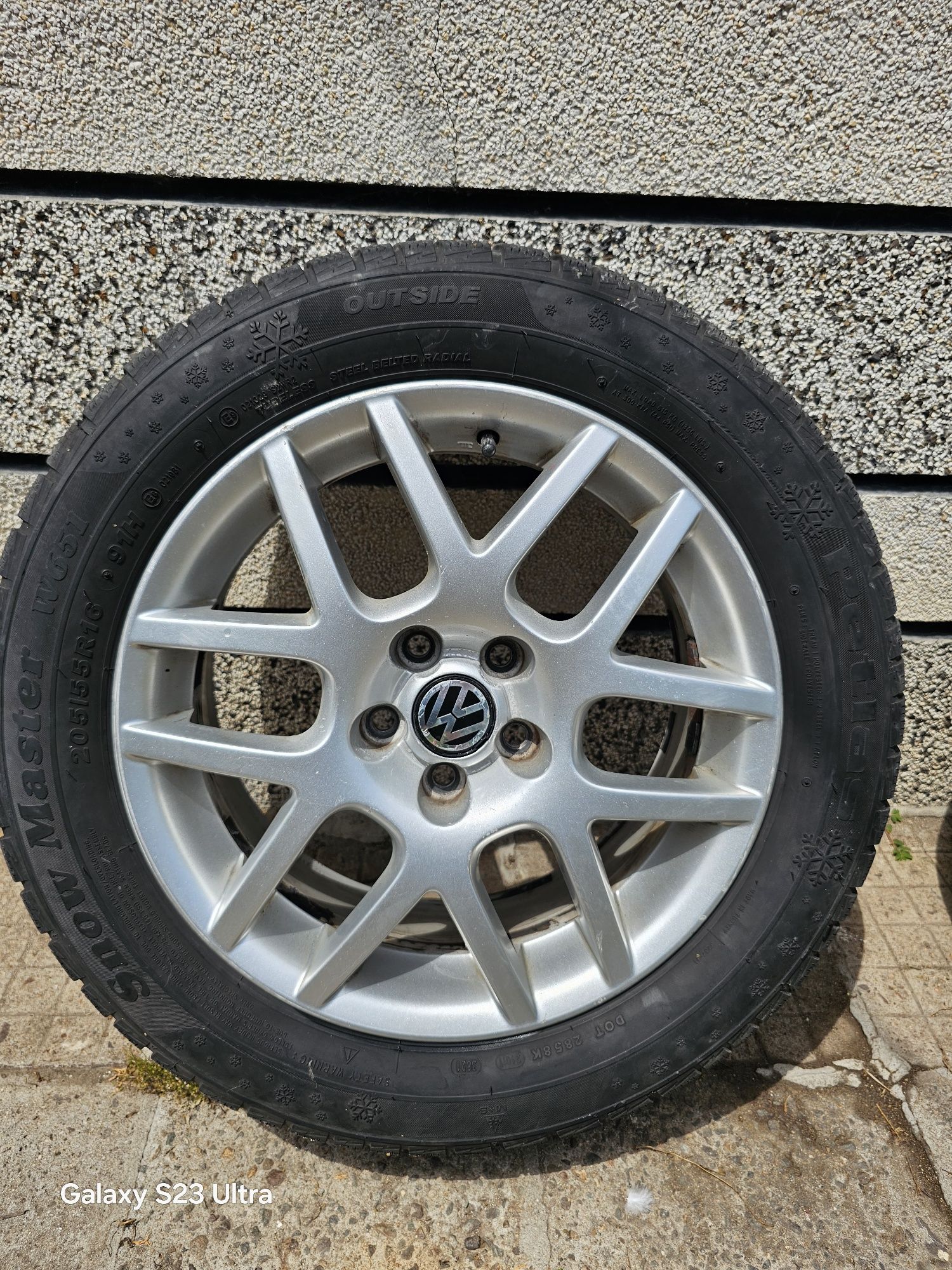 Джанти с гуми за Golf 4 5x100 16