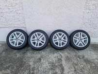 Джанти BMW Style130 OEM 17 5x120 72.6 et40 + зимни гуми Lassa Snoways4