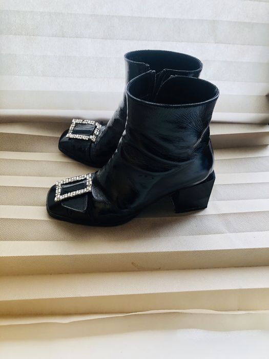 Сапоги ботфорты зимние