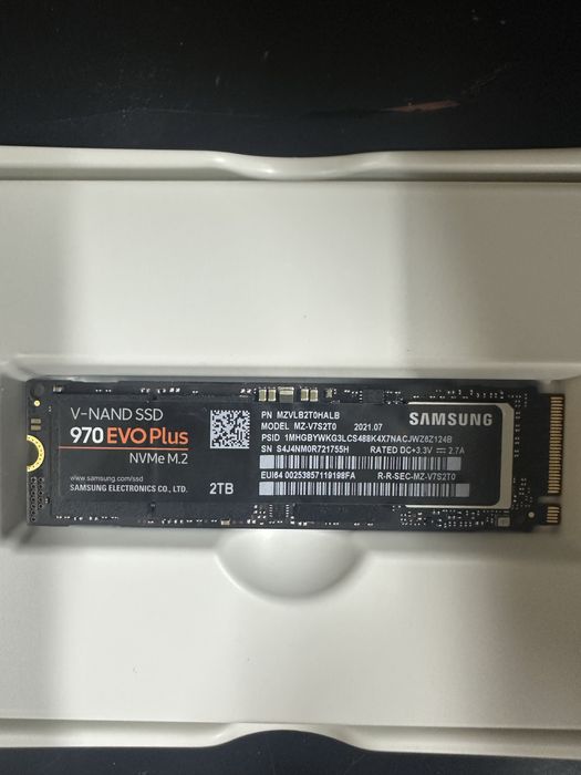 Samsung 970 evo plus ssd 2TB