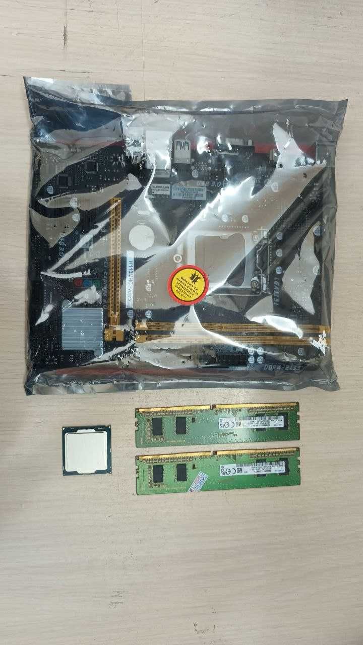 MB Biostar H110 (планка есть)