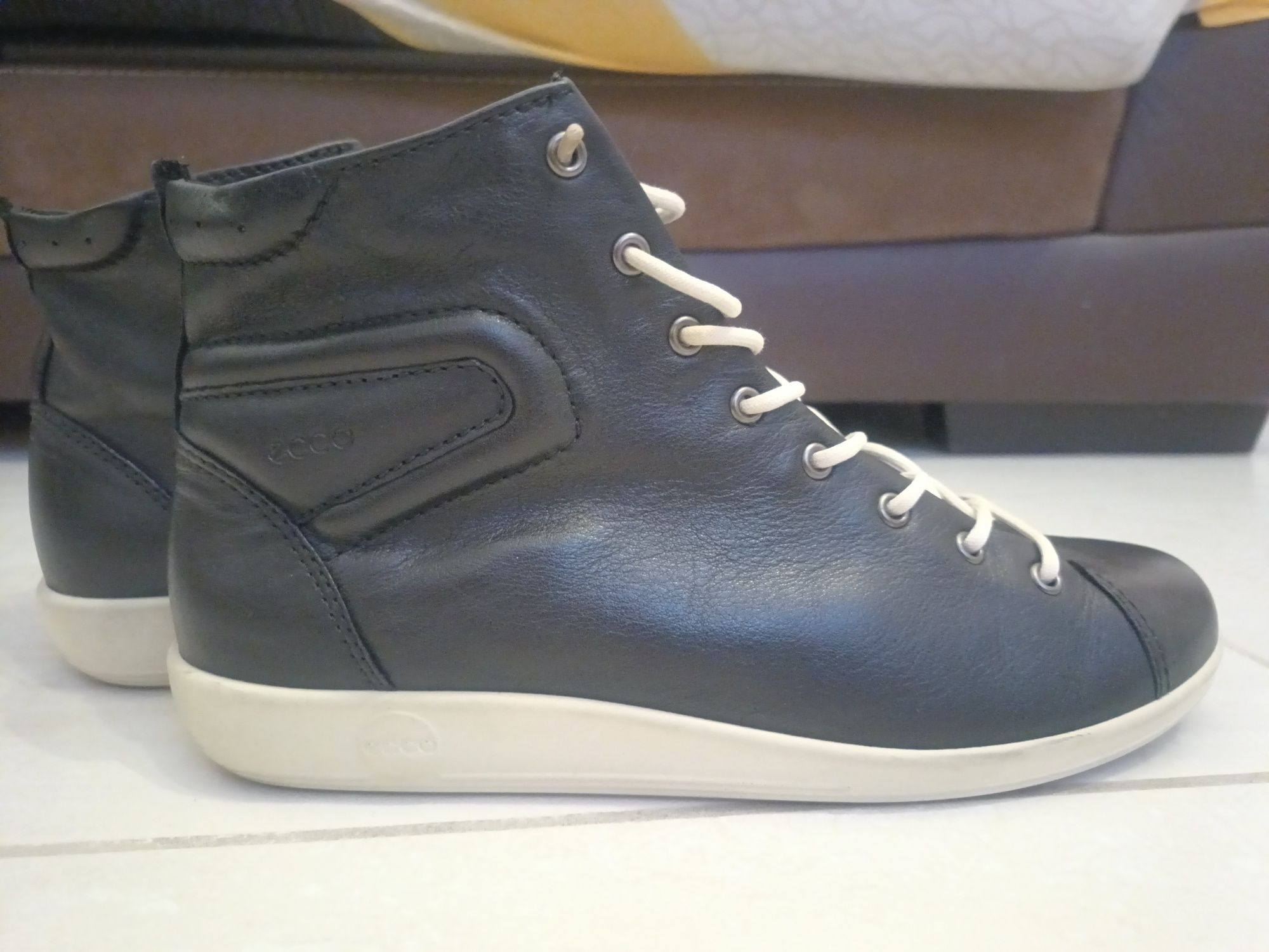 Ecco Soft 2.0 ghete piele, 42