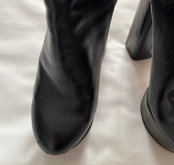 Botine dama, Mineli, piele naturala, 38