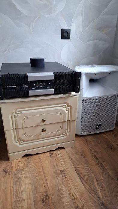 Усилитель Rodec PA-1600 с колонкой EV