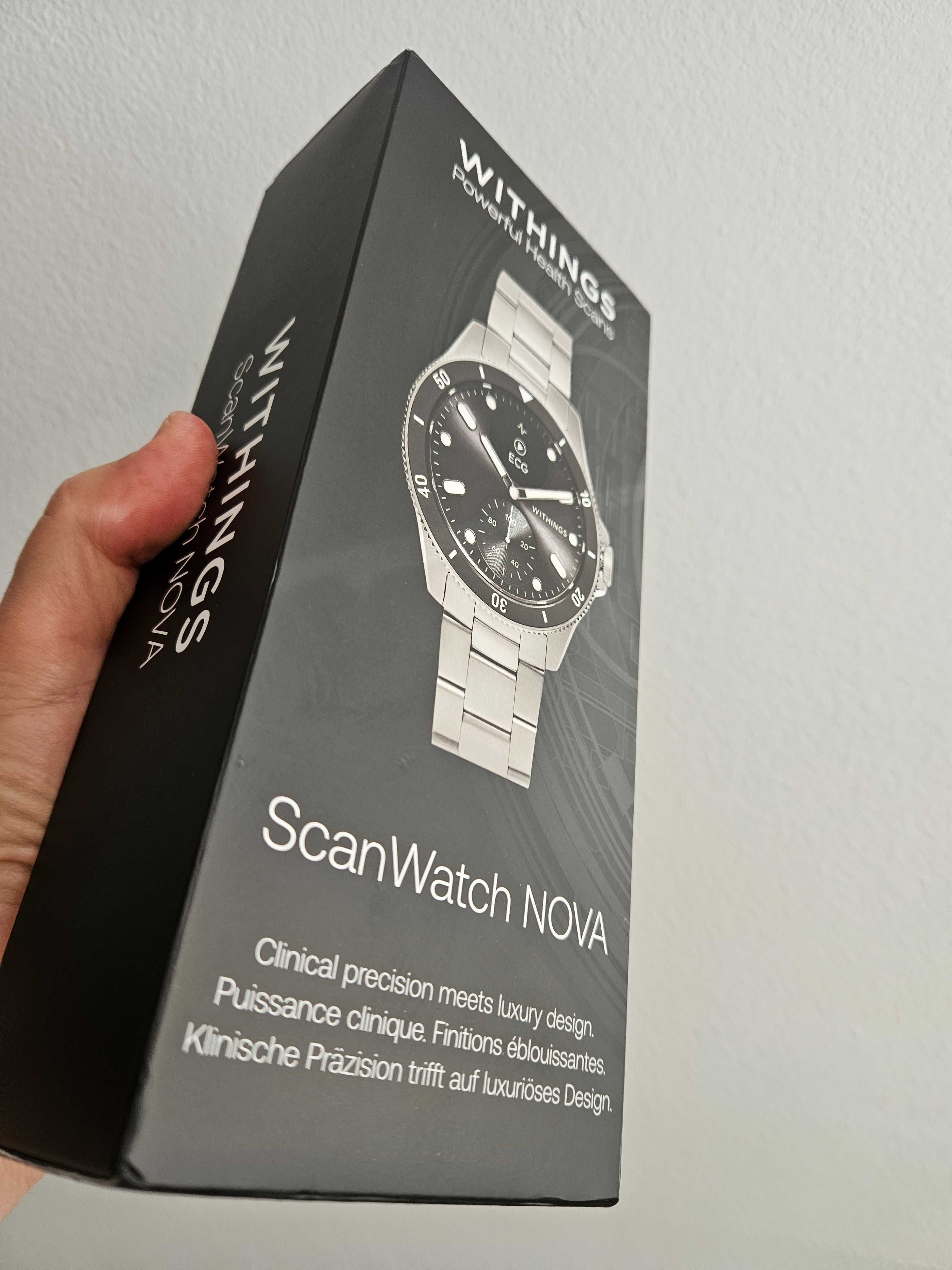 Watch Withings ScanWatch Nova sigilat la cutie.