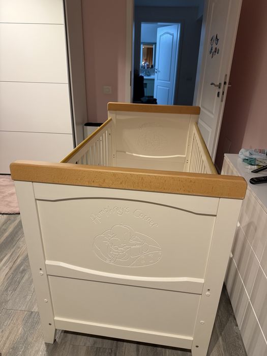 Patut Humphreys Corner cu saltea cu coji de nuca de cocos