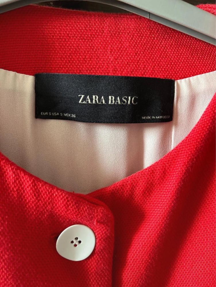 Sacou/jacheta Zara rosu