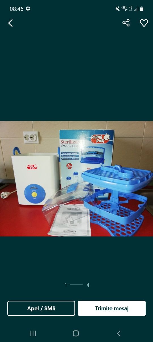 Sterilizator primii pasi