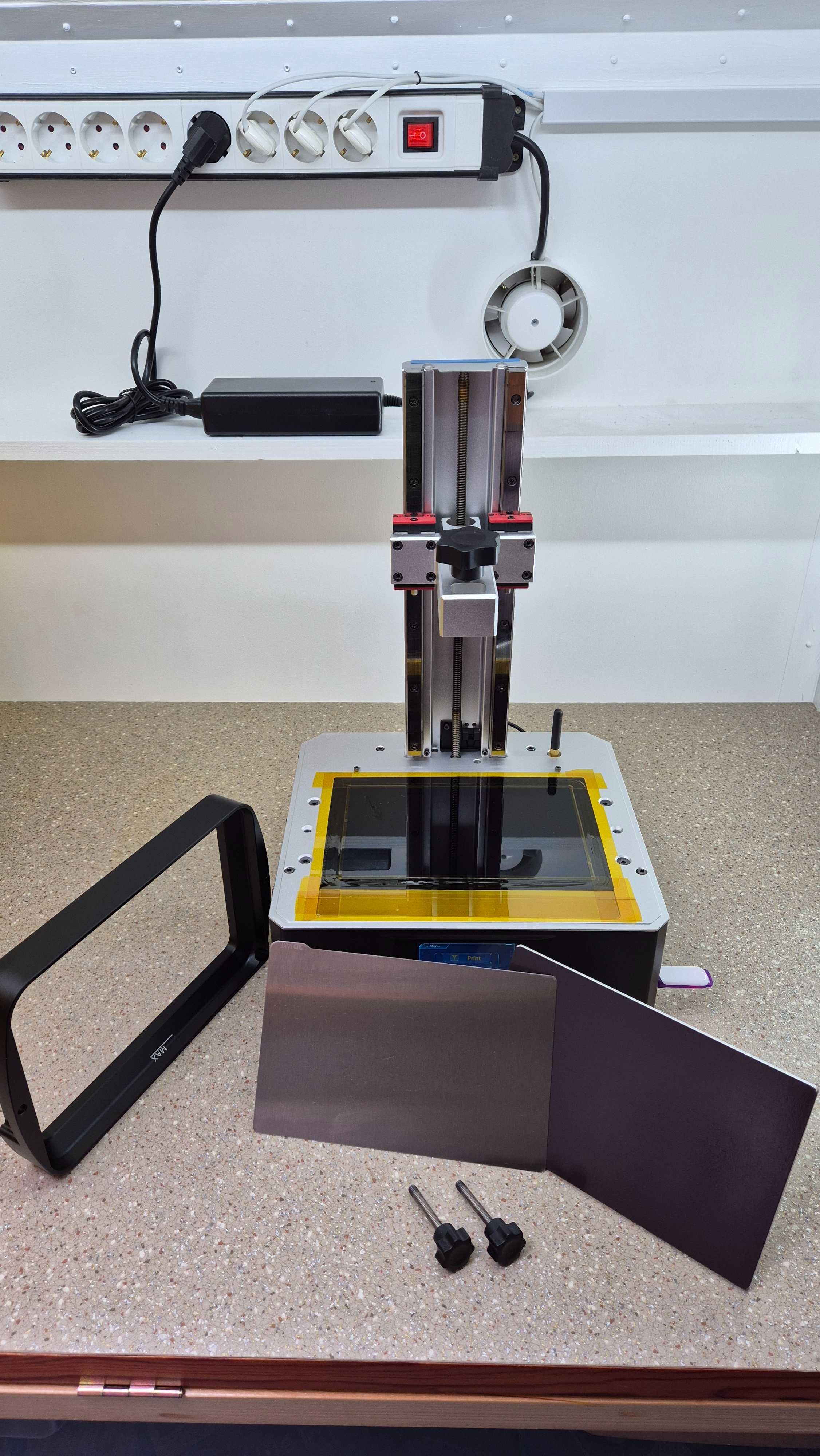 Anycubic Photon Mono X 3D printer + Anycubic Wash and Cure Plus