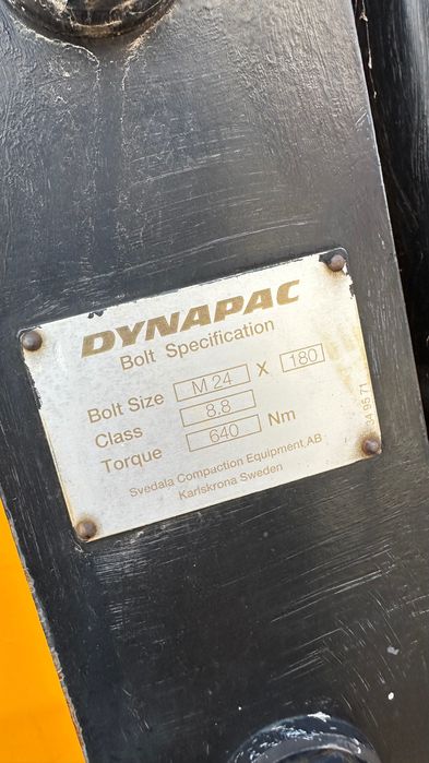 Compactor dynapac