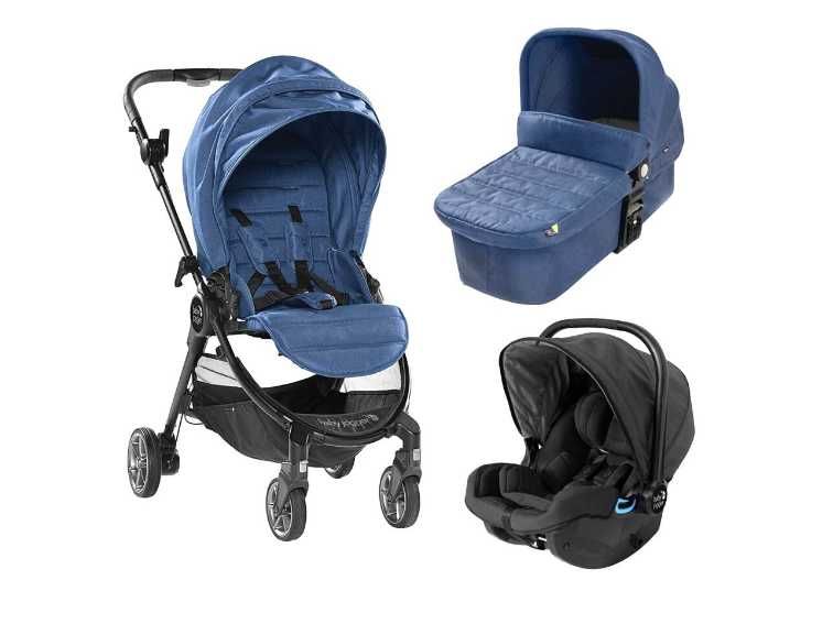 Carucior 3 in 1 Baby Jogger City Tour Lux Iris Albastru nou sigilat