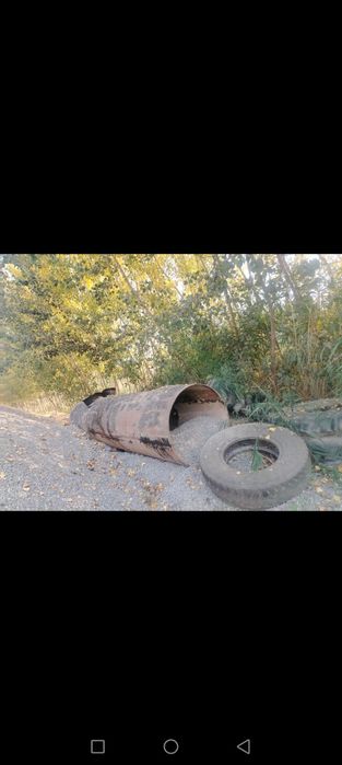 Темир труба диаметри 1440. Битта 6 метрлик, яна биттаси 5 метрлик