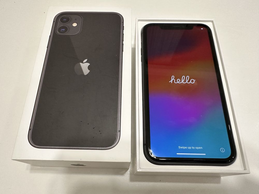 iPhone 11, 128 Г, черный, АКБ 96%