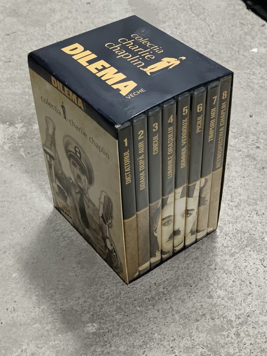 Colecția Charlie Chaplin Dilema Veche+Colecție Stan și Bran