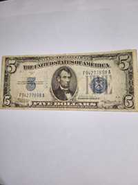 Dolari 5 valoare din 1934 A.