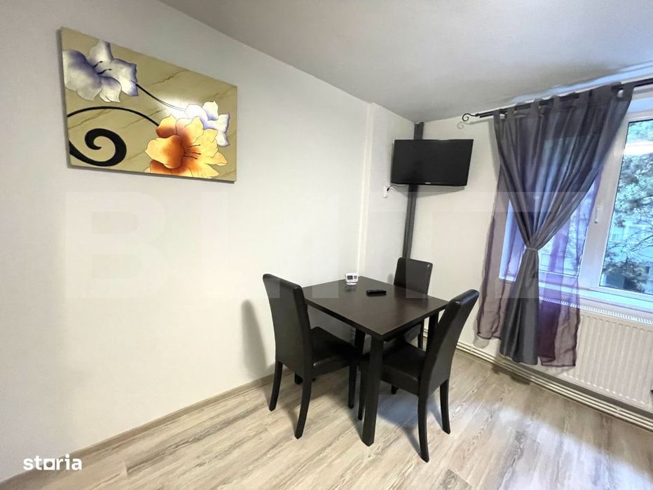 Garsoniera de vanzare - Etaj 1 - Mobilata - Zona Burdujeni