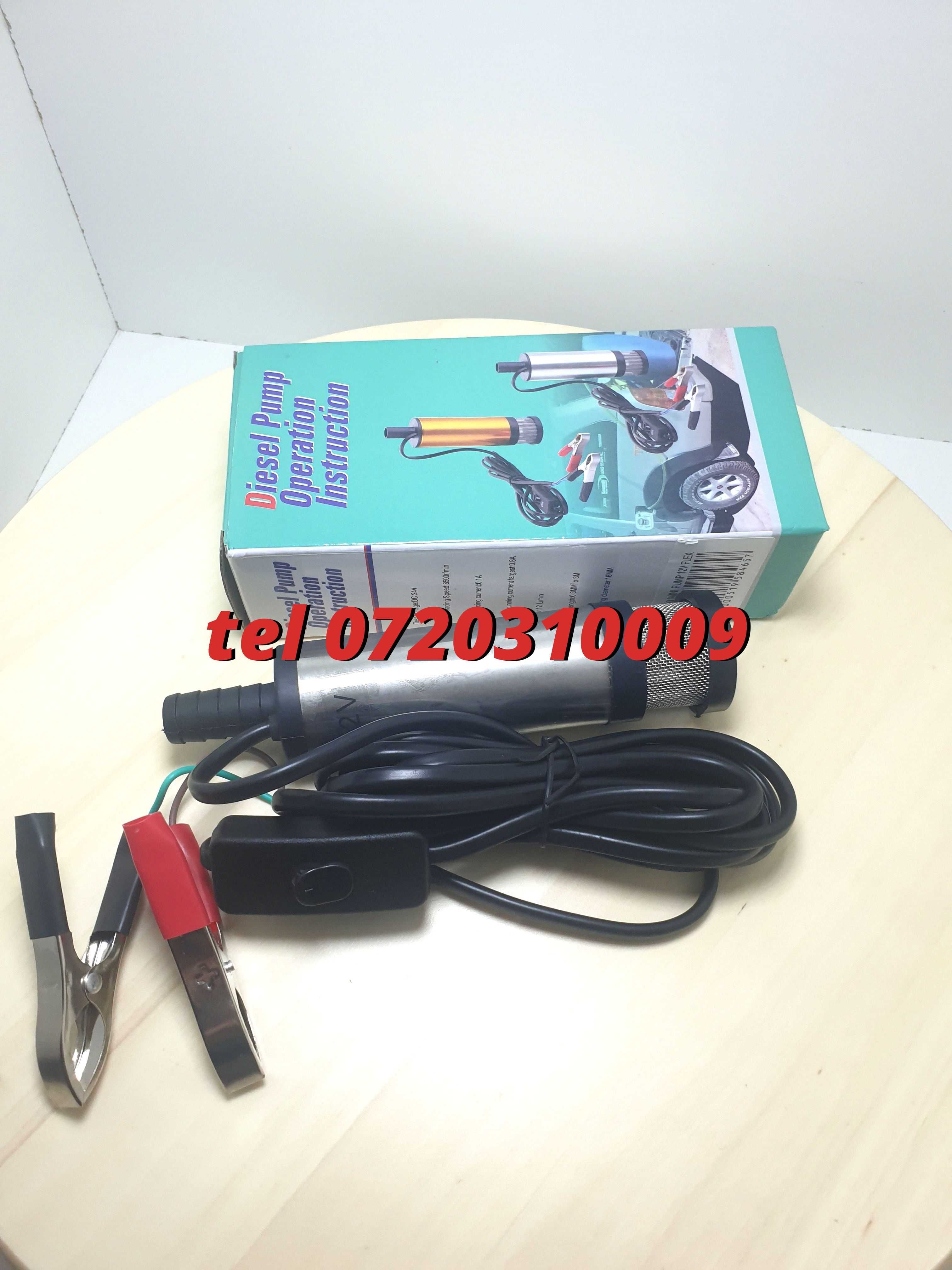 Pompa 12v Pentru Auto Sau Rulota apa Motorina Etc