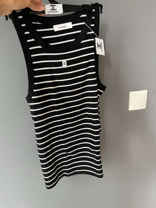 SALE всеки по 29лв разпродажба потник шанел chanel топ бузка тениска