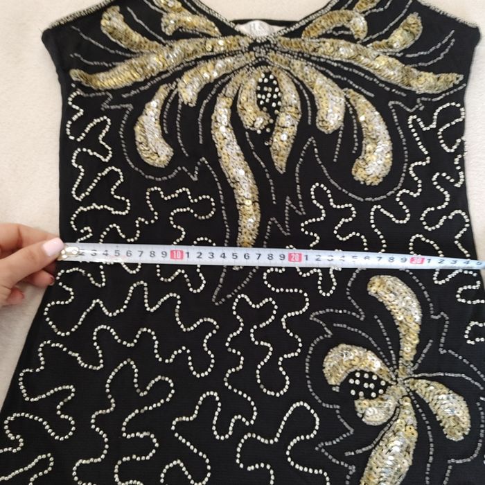 Официална рокля с пайети