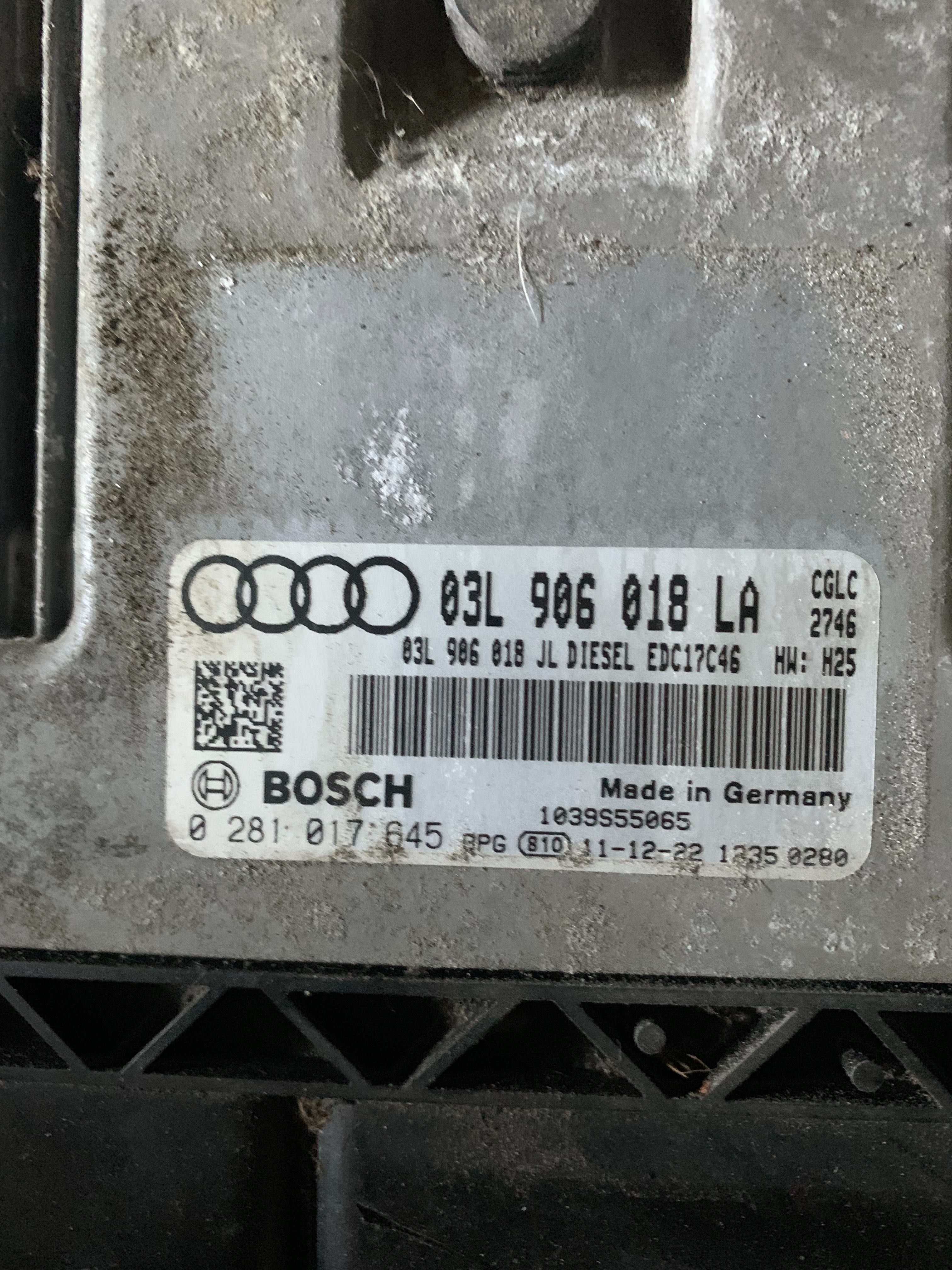 Calculator motor audi a6 c7 4g 03L906018LA 2.0 tdi CGL