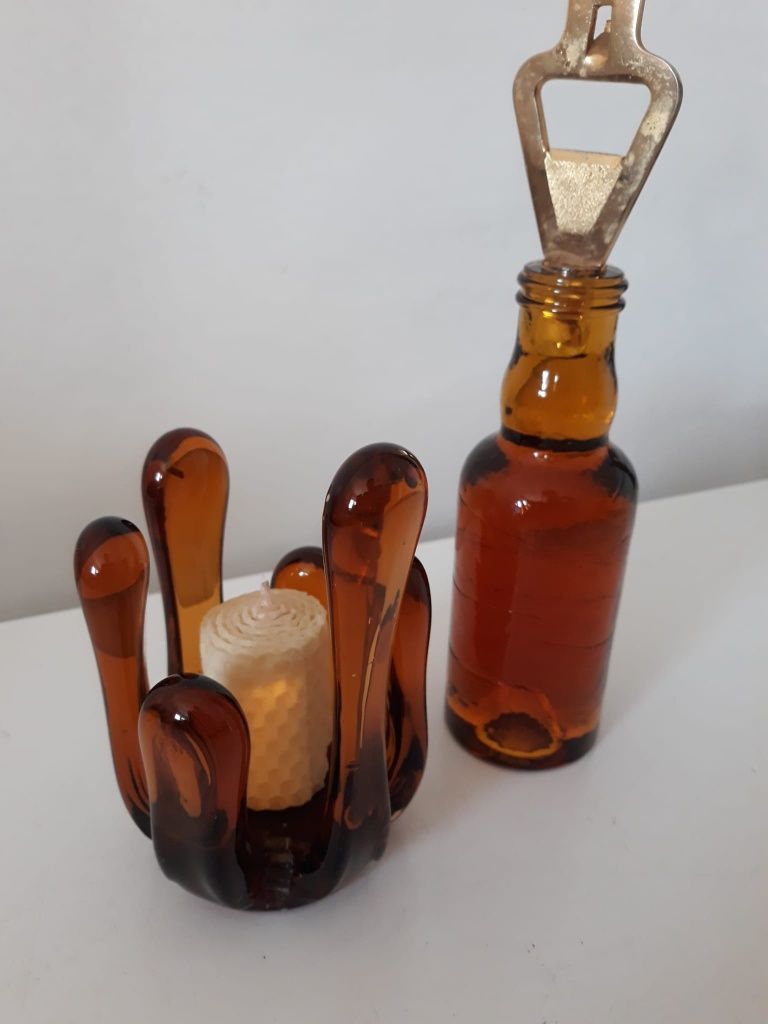 Tirbuson Suedia scandinav desfacator sticla  bere colectie amber