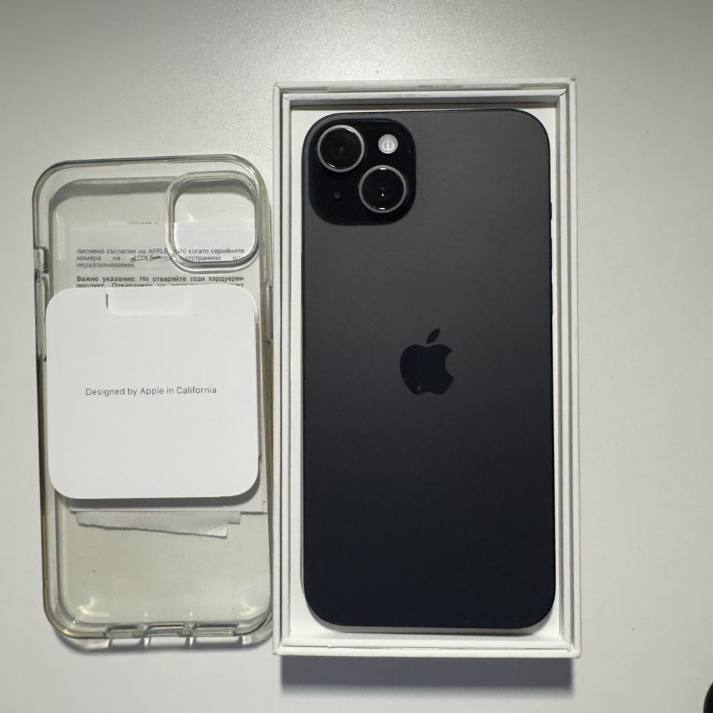 Iphone 15 plus 128 gb Перфектен!!!