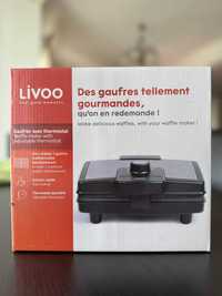 Vand aparat pentru gaufre (waffle/vafe) belgenie, marca  Livoo