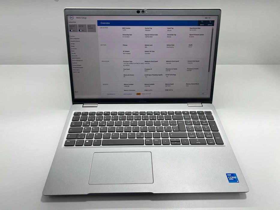 Laptop SH Dell Latitude 5520 i5-1145G7 16gb RAM 512gb SSD TOUCHSCREEN