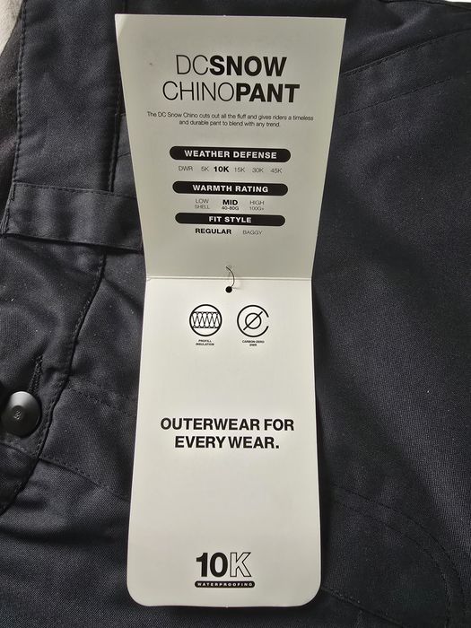 Новые горнолыжные штаны от DC размер L
